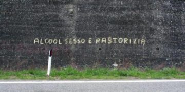 Sgrammaticati.it ALCOOL SESSO E PASTORIZIA Scritte sui Muri sgrammaticati  pastorizia 