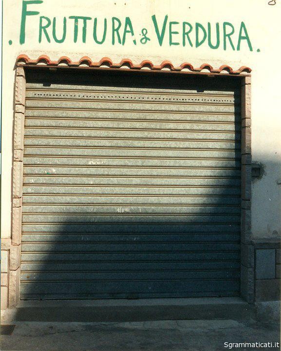 Sgrammaticati.it FRUTTURA E VERDURA Foto Divertenti sgrammaticati  fruttura 